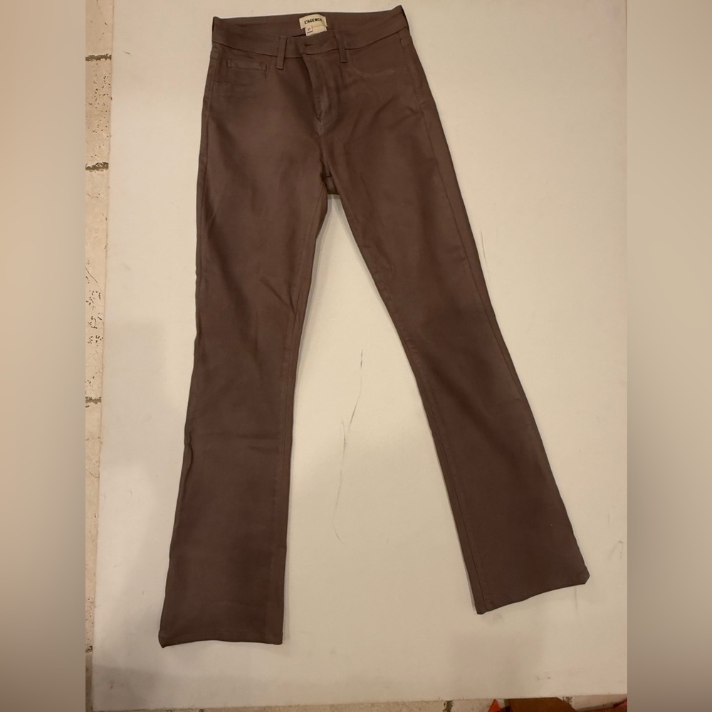 L'AGENCE Taupe Trousers